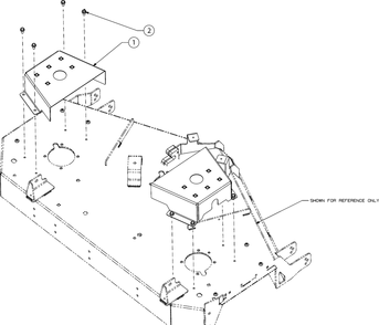 Deck Cover Diagram and Parts List for Z-FORCESZ48KH (17RSDGHB010)(2018) Cub Cadet Lawn Tractor